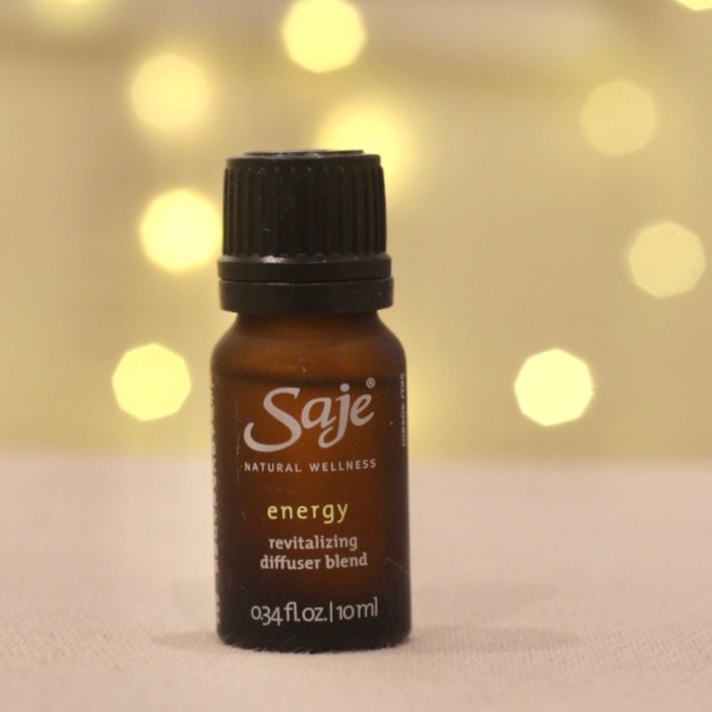 Saje wellness energy diffuser blend